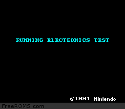 SNES Test Program online game screenshot 2