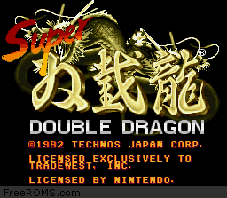 Super Double Dragon online game screenshot 1