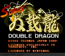 Play NES Double Dragon II - The Revenge (Japan) Online in your browser 