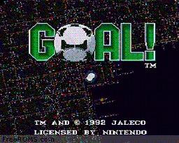 Super Goal! online game screenshot 1