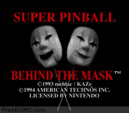 Super Pinball - Behind the Mask-preview-image