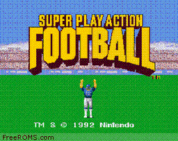 Super Play Action Football online game screenshot 1