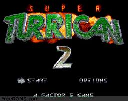 Super Turrican 2 online game screenshot 1