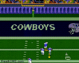 Troy Aikman NFL Football online game screenshot 2