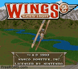 Wings 2 - Aces High online game screenshot 1