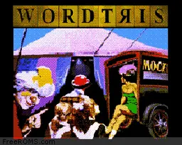 Wordtris online game screenshot 1