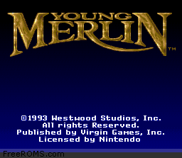 Young Merlin online game screenshot 1