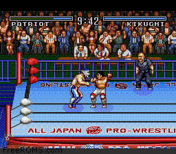 Zennihon Pro Wrestling online game screenshot 2