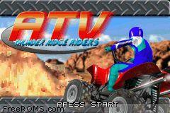 Atv - Thunder Ridge Riders online game screenshot 2