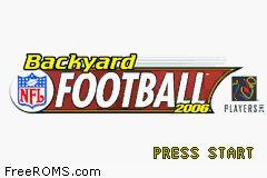 Backyard Football 2006 online game screenshot 2