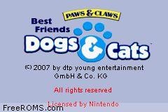 Best Friends - Dogs And Cats online game screenshot 2