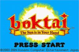 Boktai - The Sun Is In Your Hand online game screenshot 2