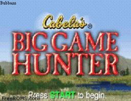 Cabela's Big Game Hunter online game screenshot 2