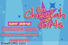 Cheetah Girls, The online game screenshot 1