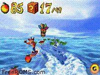 Crash Bandicoot 2 - N-Tranced online game screenshot 1