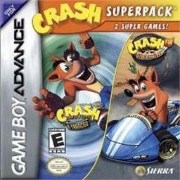 Crash Superpack - Crash Bandicoot 2 - N-Tranced + Crash Nitro Kart online game screenshot 1