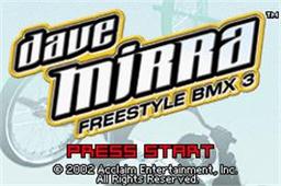 Dave Mirra Freestyle Bmx 3 online game screenshot 2