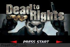 Dead To Rights online game screenshot 2