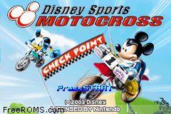 Disney Sports - Motocross online game screenshot 2