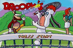 Droopy's Tennis Open online game screenshot 2