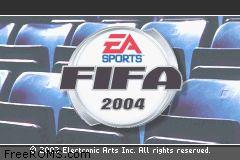 Fifa 2004 online game screenshot 2