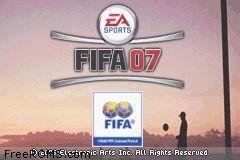 Fifa 2007 online game screenshot 2