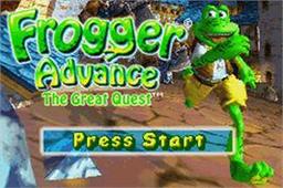 Frogger Advance - The Great Quest online game screenshot 2