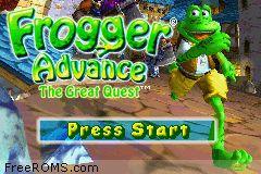 Frogger Advance - The Great Quest online game screenshot 2