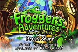 Frogger's Adventures - Temple Of The Frog game screenshot 2 Frogger's Adventures - Temple Of The Frog online game screenshot 2