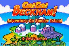 Go! Go! Beckham! - Adventure On Soccer Island online game screenshot 2
