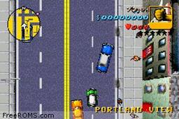 Grand Theft Auto Advance online game screenshot 1