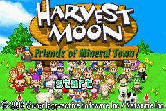 Harvest Moon - Friends Of Mineral Town online game screenshot 2