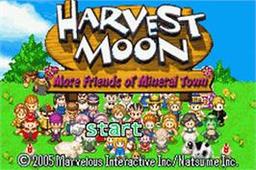 Harvest Moon - More Friends Of Mineral Town online game screenshot 2