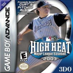 High Heat Major League Baseball 2003 japan online game screenshot 1
