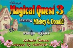 Magical Quest 3 Starring Mickey And Donald online game screenshot 2