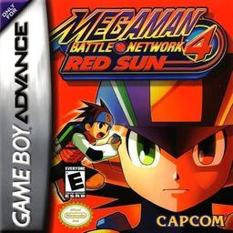 Megaman Battle Network 4 Red Sun game screenshot 1 Megaman Battle Network 4 Red Sun online game screenshot 1