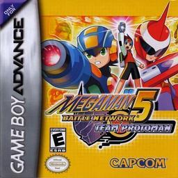 Megaman Battle Network 5 Team Protoman game screenshot 1 Megaman Battle Network 5 Team Protoman online game screenshot 1