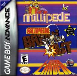 Millipede, Super Breakout, Lunar Lander game screenshot 1 Millipede, Super Breakout, Lunar Lander online game screenshot 1