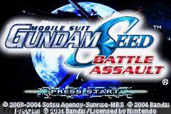 Mobile Suit Gundam Seed - Battle Assault online game screenshot 2