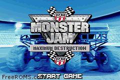Monster Jam - Maximum Destruction online game screenshot 1