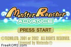 Monster Rancher Advance online game screenshot 2