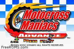 Motocross Maniacs Advance online game screenshot 2