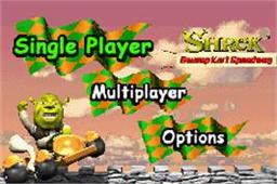 Shrek - Swamp Kart Speedway online game screenshot 2