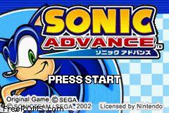 Sonic Advance online game screenshot 2