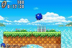 Sonic Advance online game screenshot 1
