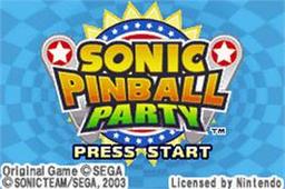 Sonic Pinball Party japan online game screenshot 2