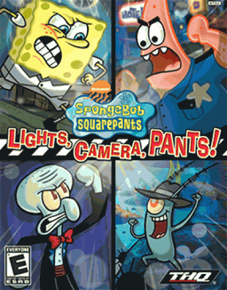Spongebob Squarepants - Lights, Camera, Pants! game screenshot 1 Spongebob Squarepants - Lights, Camera, Pants! online game screenshot 1
