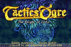 Tactics Ogre - The Knight Of Lodis online game screenshot 2