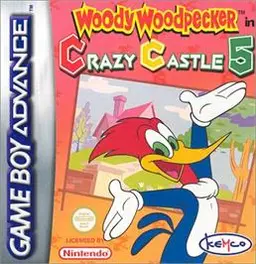 Woody Woodpecker - Crazy Castle 5 online game screenshot 1