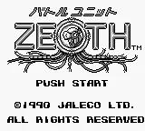 Battle Unit Zeoth online game screenshot 2